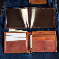 Johnny the Fox Leather Wallet