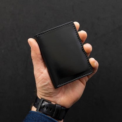 Vertical Bugs Moran Leather Wallet