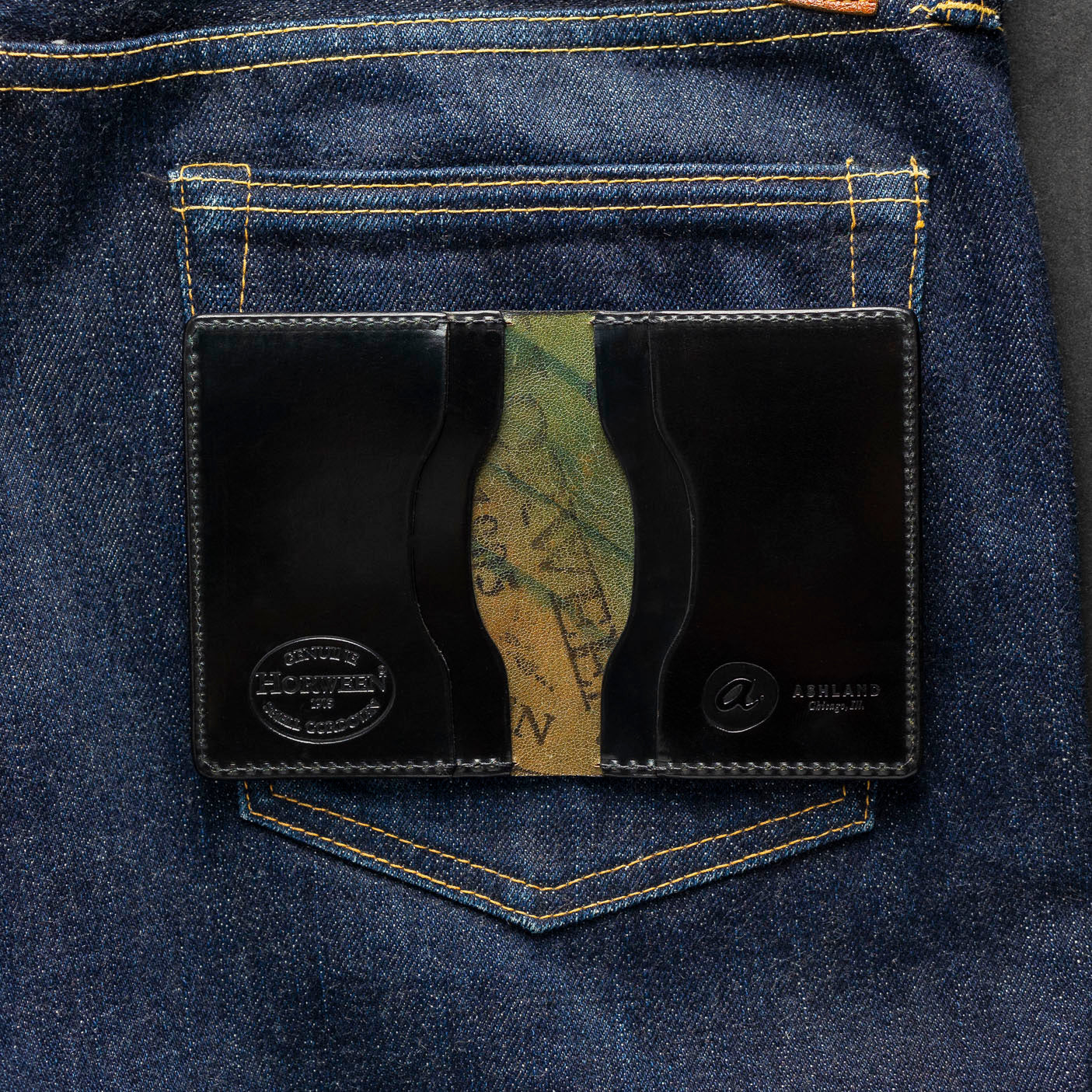 Bugs Moran Leather Wallet