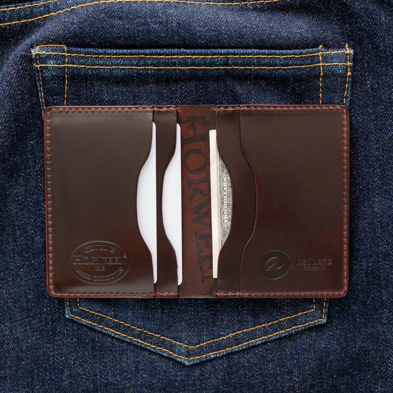 Bugs Moran Leather Wallet