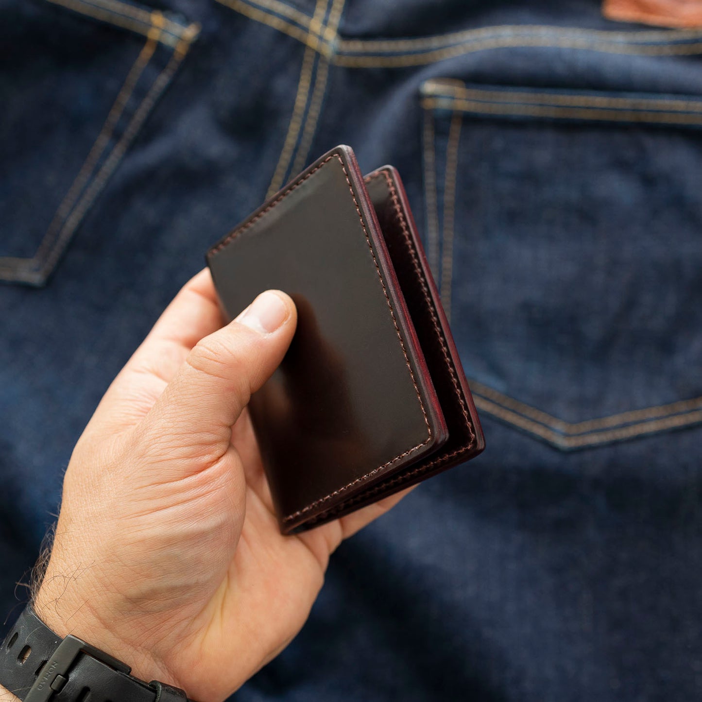 Bugs Moran Leather Wallet