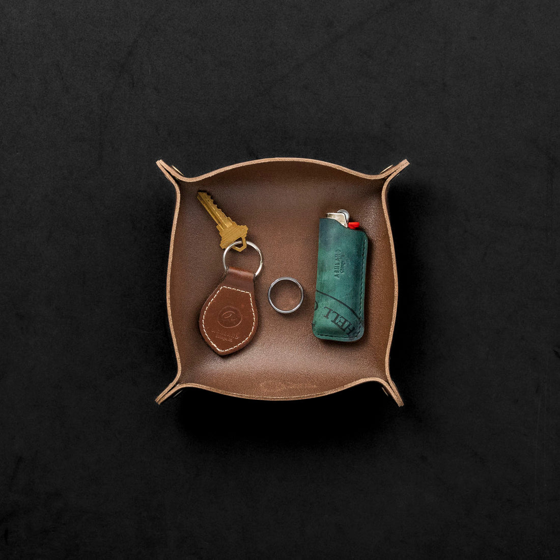 Leather Valet Tray